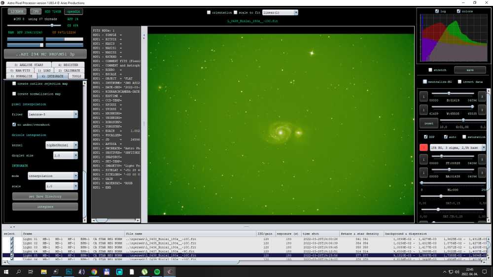 Astro Pixel Processor Aries Productions - latest release APP 2.0.0