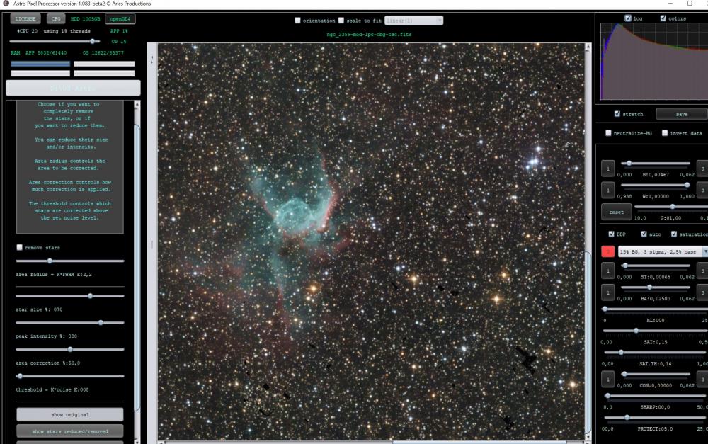 Astro Pixel Processor Aries Productions - latest release APP 2.0.0 ...