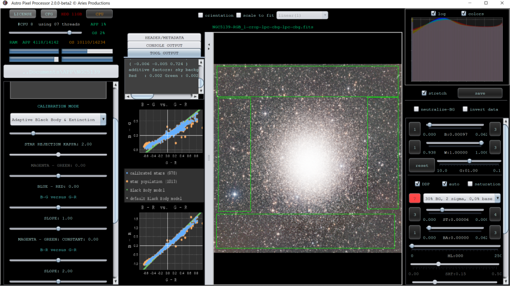 Astro Pixel Processor Aries Productions - latest release APP 2.0.0 ...